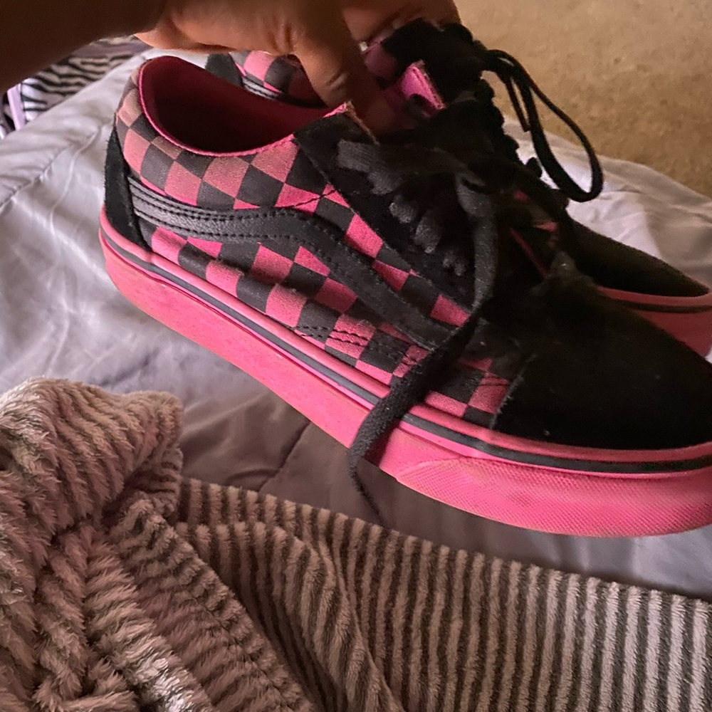 size 4.5 girls low top vans